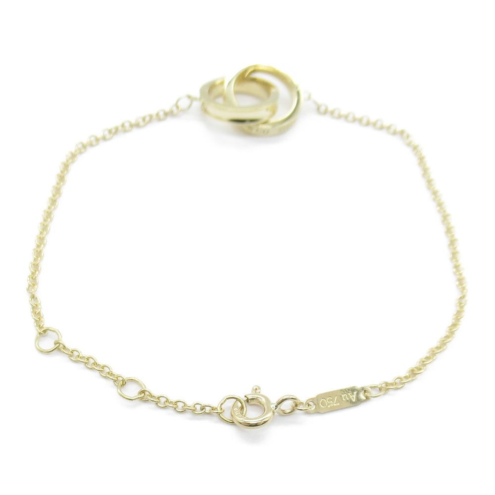 Tiffany 1875 Interlocking Circle Chain Bracelet Y… - image 2